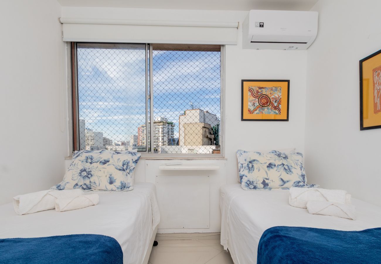 Apartamento em Rio de Janeiro - Alm804|3 quartos no Leblon, linda vista pro Cristo