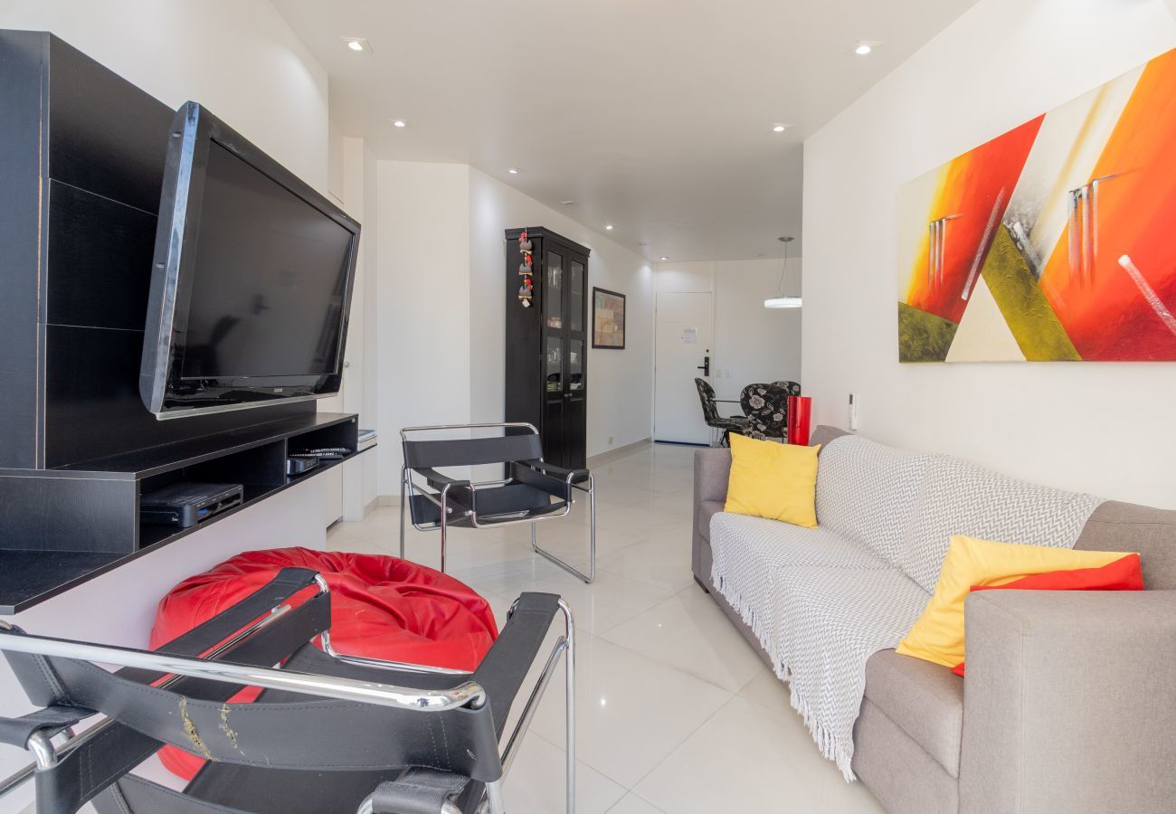 Apartamento em Rio de Janeiro - Alm804|3 quartos no Leblon, linda vista pro Cristo