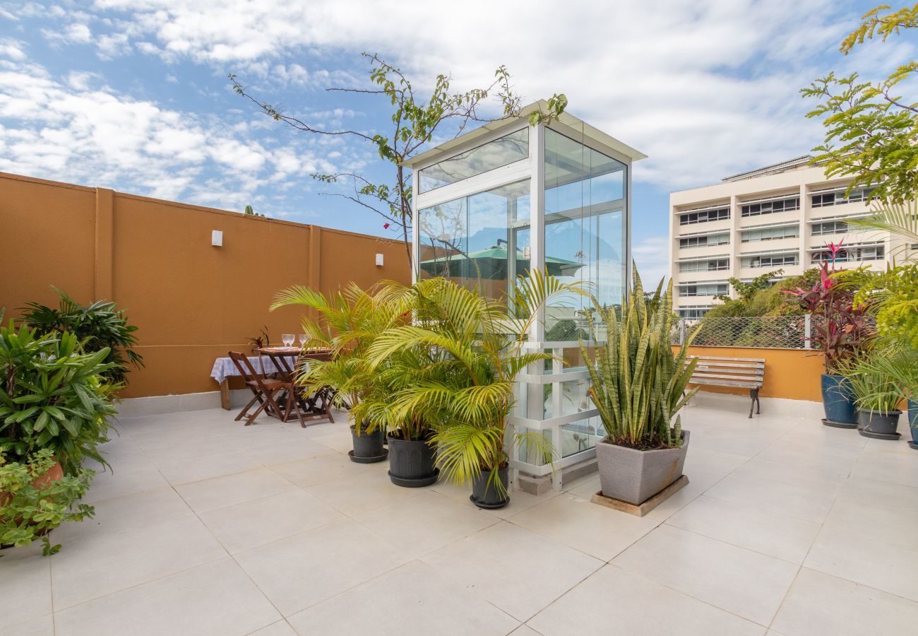 Apartamento em Rio de Janeiro - VIC402|Cobertura 3 quartos na Gávea c/ bela vista
