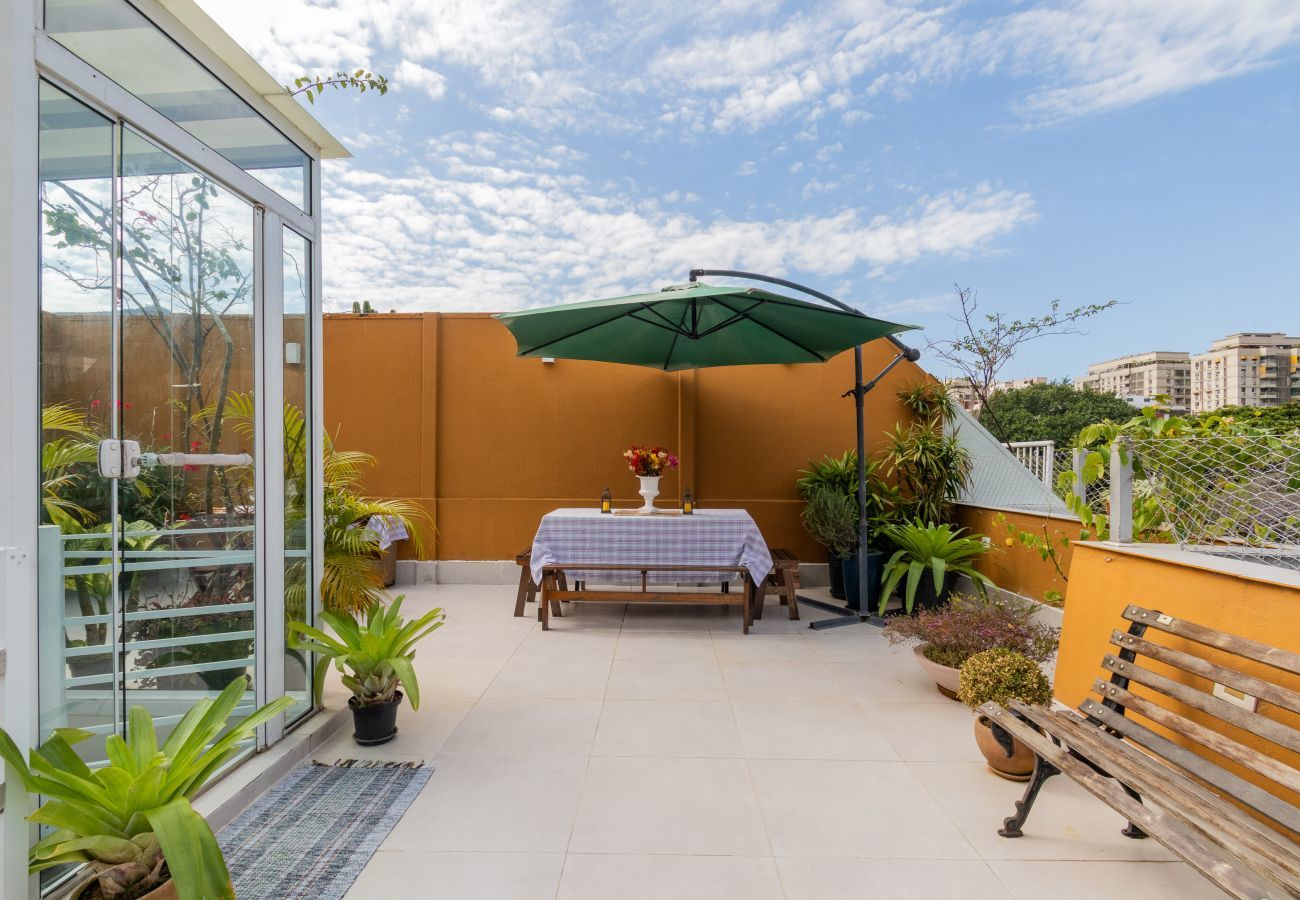 Apartamento em Rio de Janeiro - VIC402|Cobertura 3 quartos na Gávea c/ bela vista