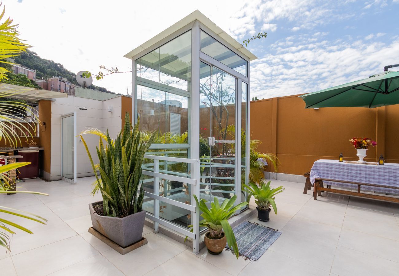 Apartamento em Rio de Janeiro - VIC402|Cobertura 3 quartos na Gávea c/ bela vista