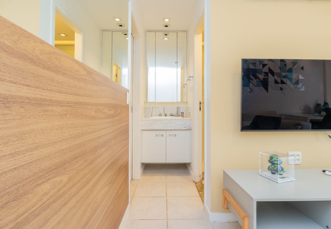 Apart-hotel em Rio de Janeiro - Serrao405|Lindo Flat c/piscina e vista para Lagoa 