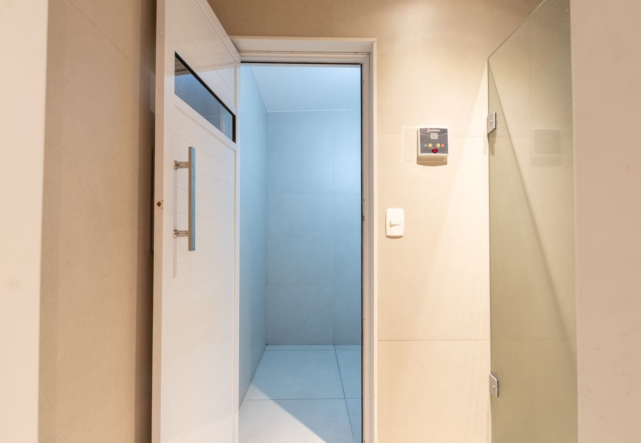 Apart-hotel em Rio de Janeiro - Serrao405|Lindo Flat c/piscina e vista para Lagoa 