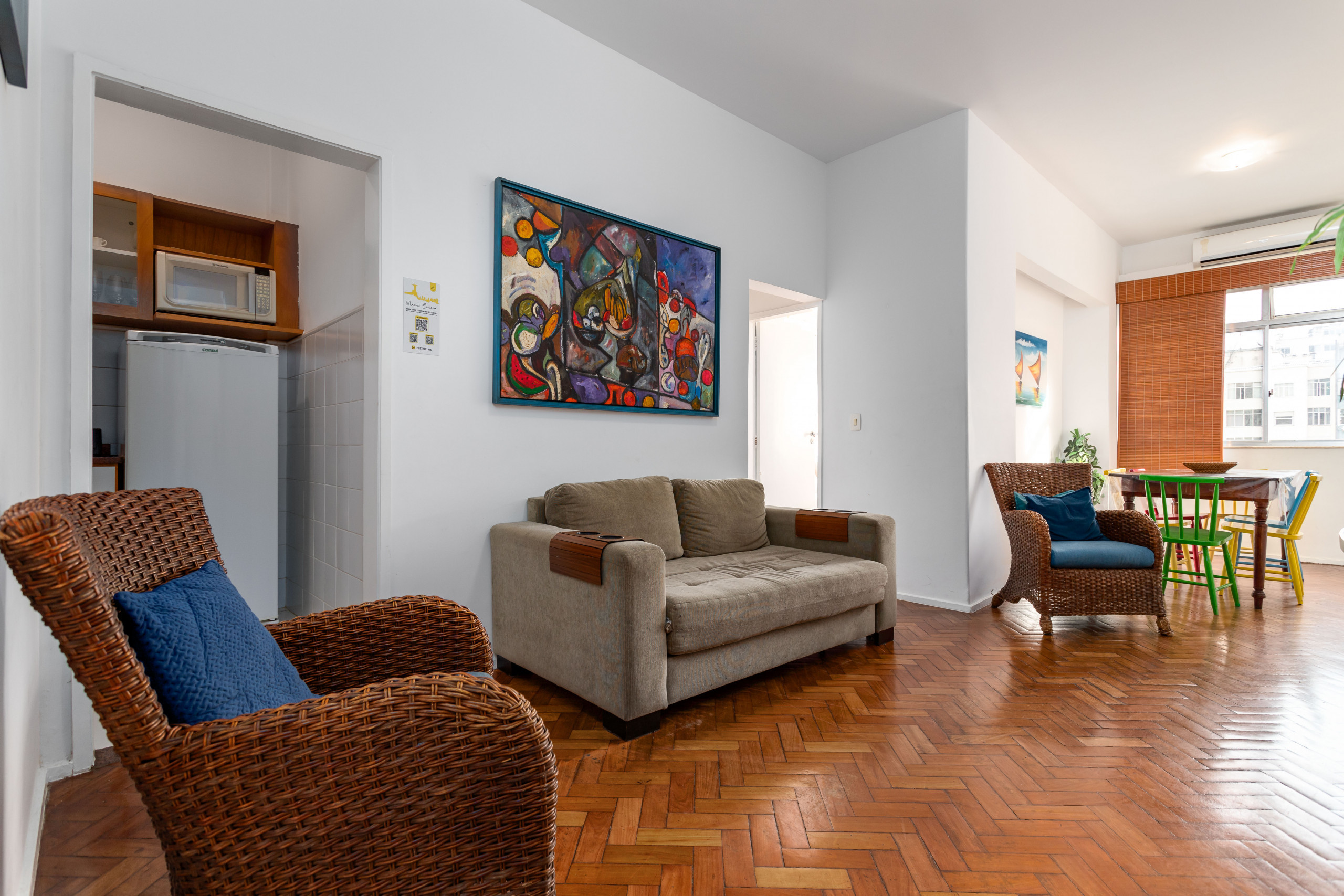  in Rio de Janeiro - Coziness in Copa | Ideal for the family | BRX1005 
