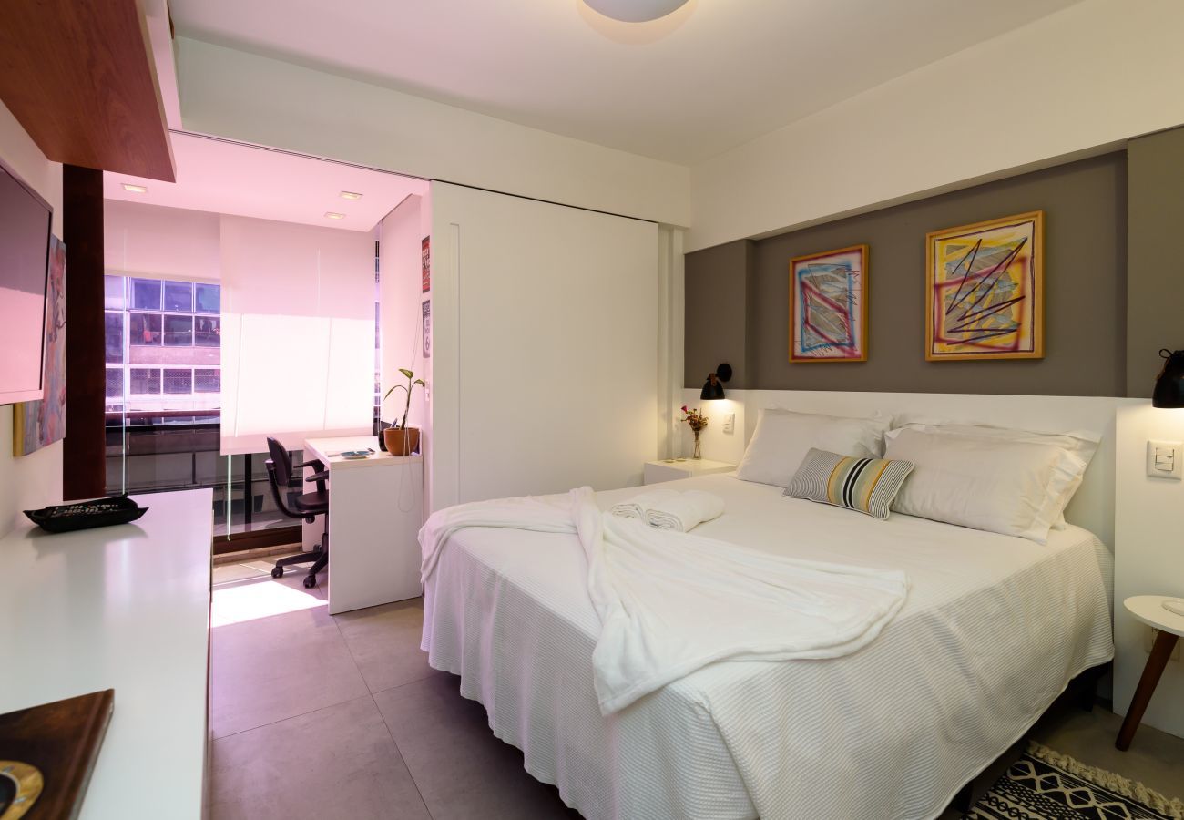 Aparthotel in Rio de Janeiro - MAR504| Flat luxuoso no Leblon 2 minutos da praia