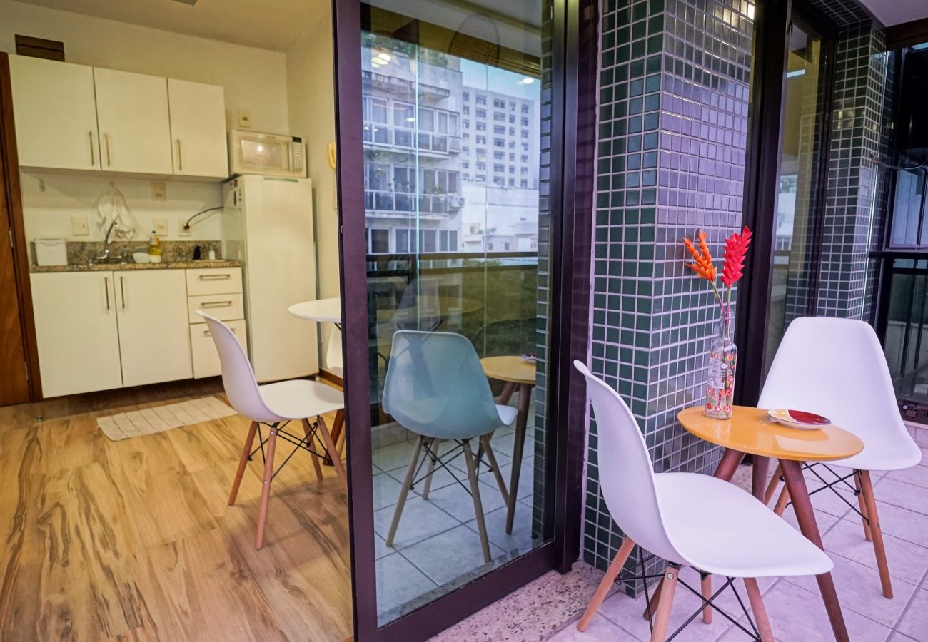 Aparthotel in Rio de Janeiro - MAR503.15| Flat na quadra da praia do Leblon