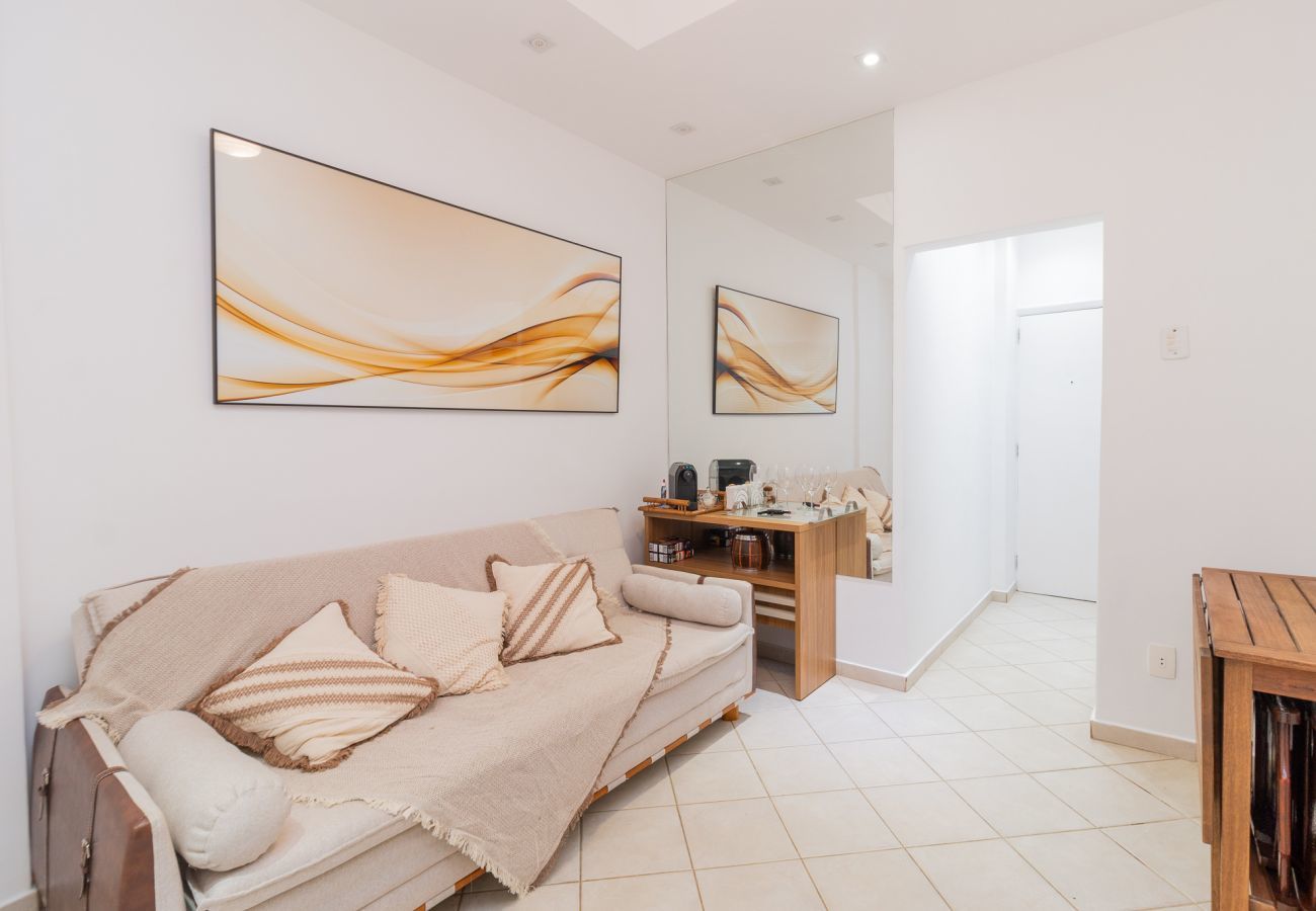 Apartment in Rio de Janeiro - FER106| Quarto e Sala na famosa rua Dias Ferreira