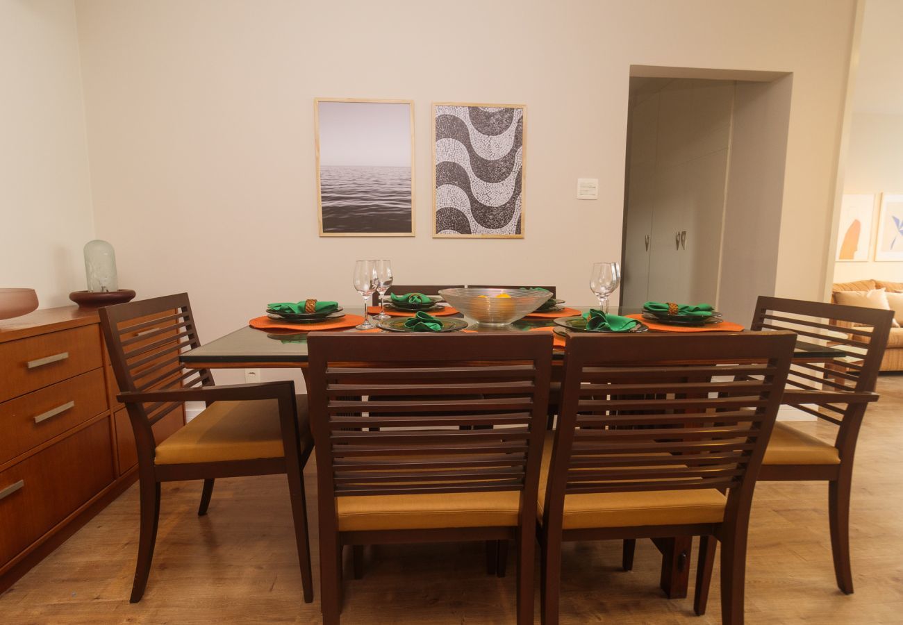 Apartment in Rio de Janeiro - Brt401A| 3 quartos em Copacabana, 9 min do Posto 4