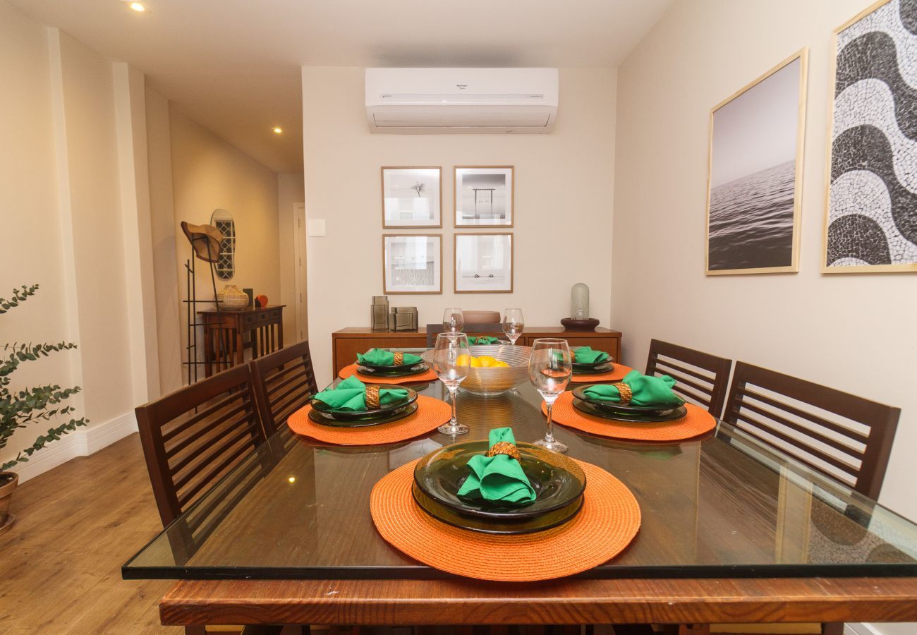 Apartment in Rio de Janeiro - Brt401A| 3 quartos em Copacabana, 9 min do Posto 4