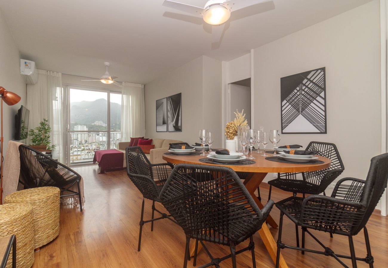 Apartment in Rio de Janeiro - Alm1402| 3 quartos, vista deslumbrante em Leblon