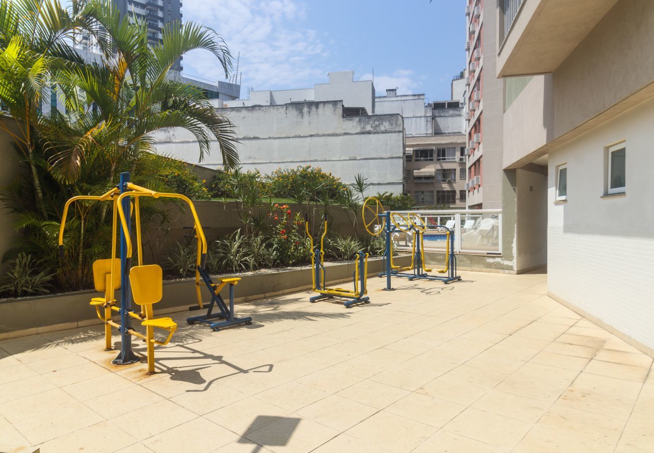 Apartment in Rio de Janeiro - Alm1402| 3 quartos, vista deslumbrante em Leblon