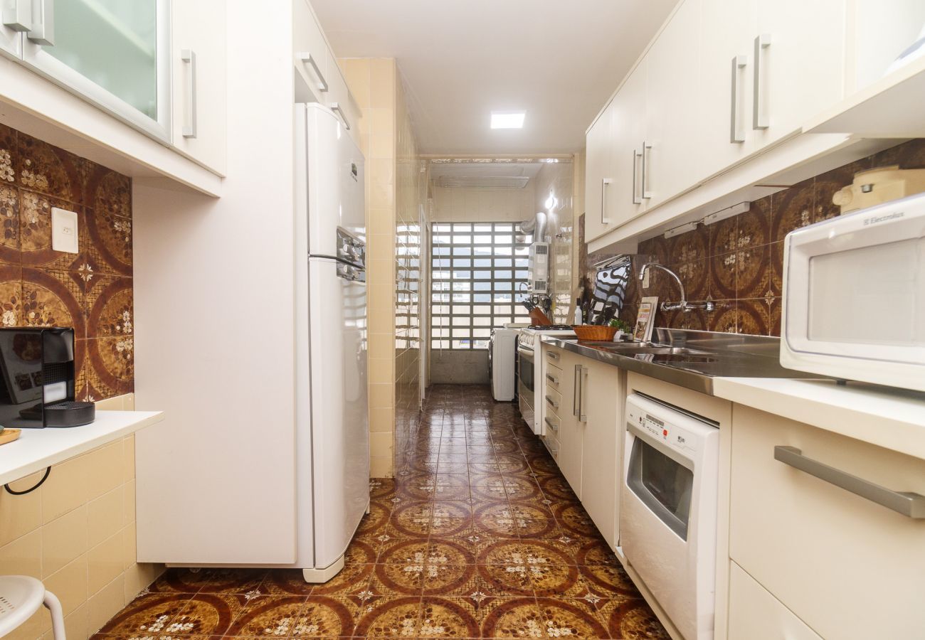 Apartment in Rio de Janeiro - Alm1402| 3 quartos, vista deslumbrante em Leblon