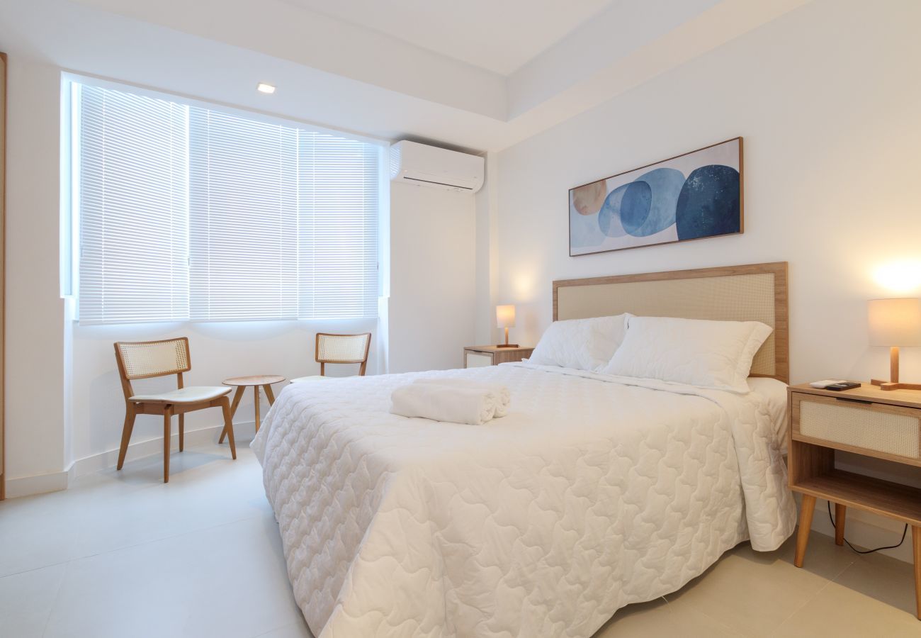 Apartment in Rio de Janeiro - Urquiza 316| Quarto e sala no Leblon