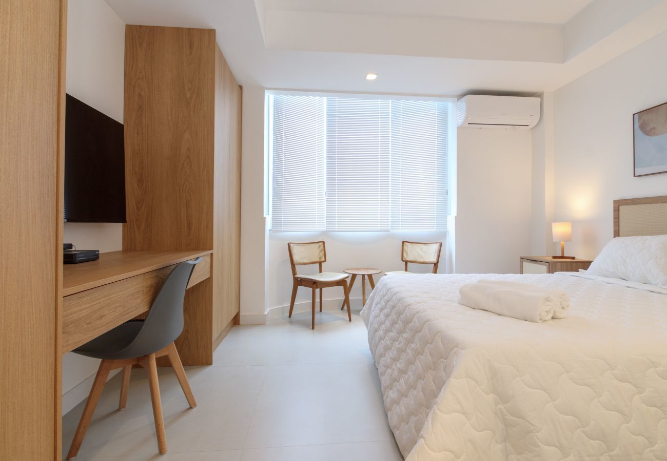 Apartment in Rio de Janeiro - Urquiza 316| Quarto e sala no Leblon