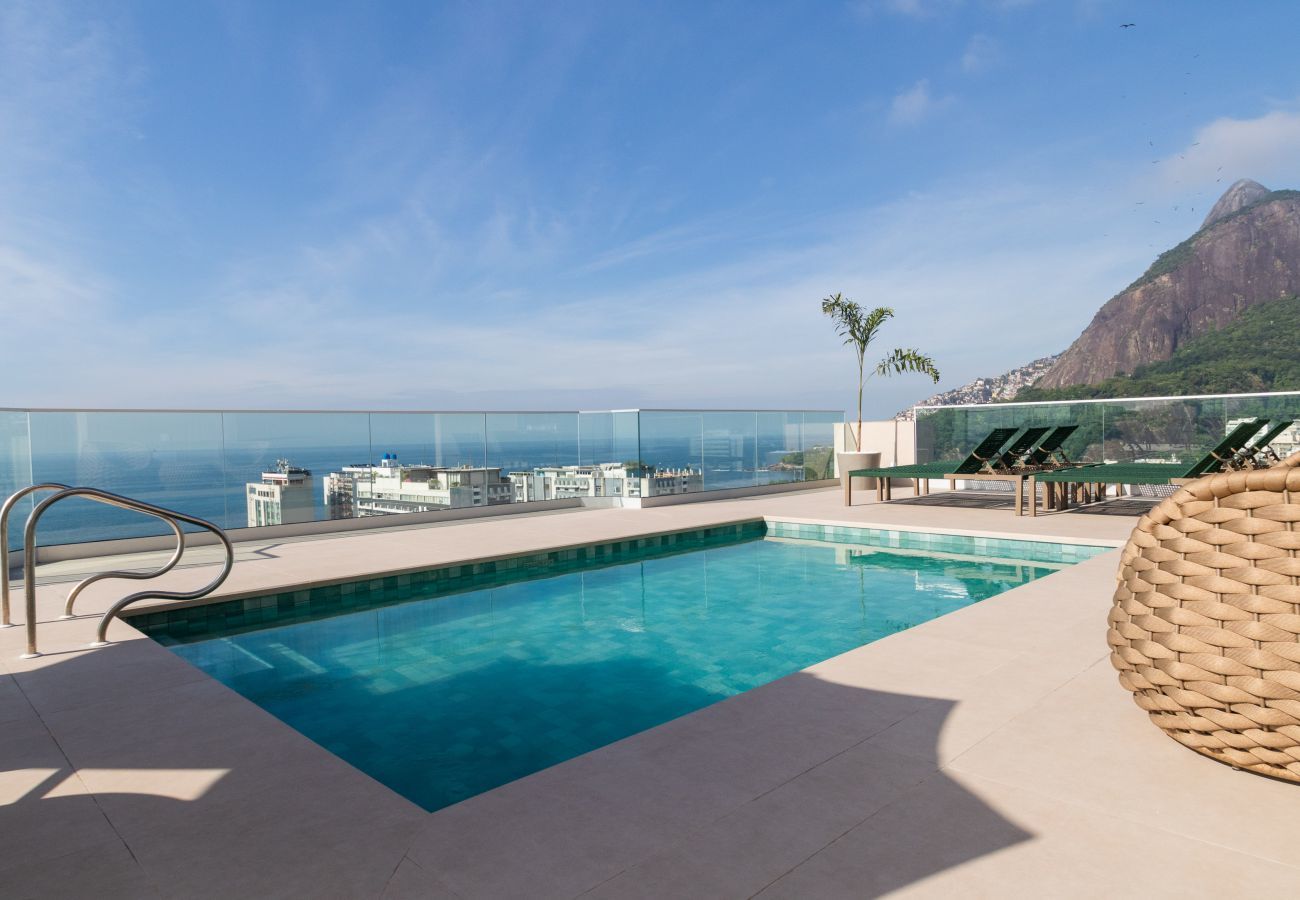 Aparthotel in Rio de Janeiro - Lira1704|Flat no Leblon c/piscina a 2 min da praia