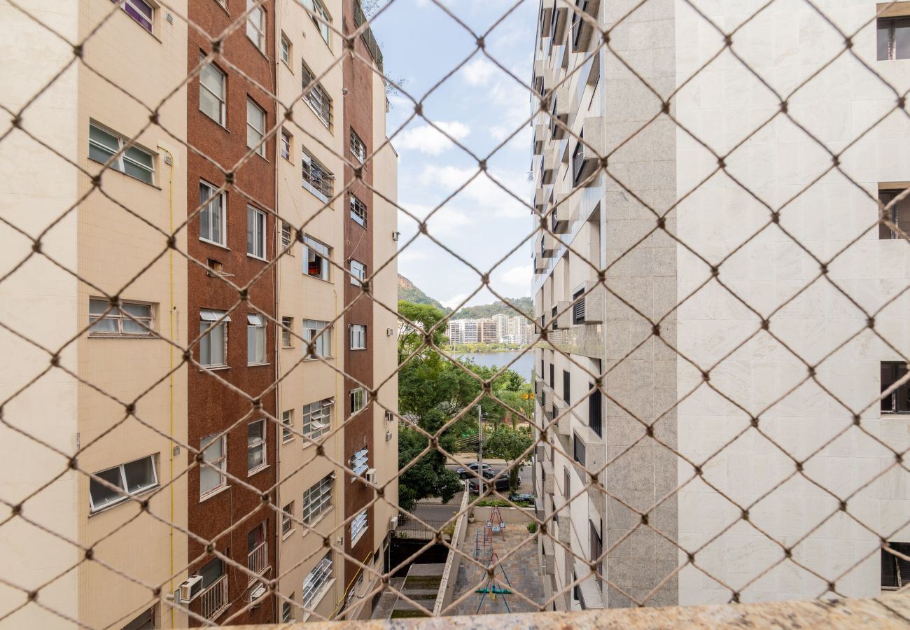Aparthotel in Rio de Janeiro - Serrao405|Lindo Flat c/piscina e vista para Lagoa 