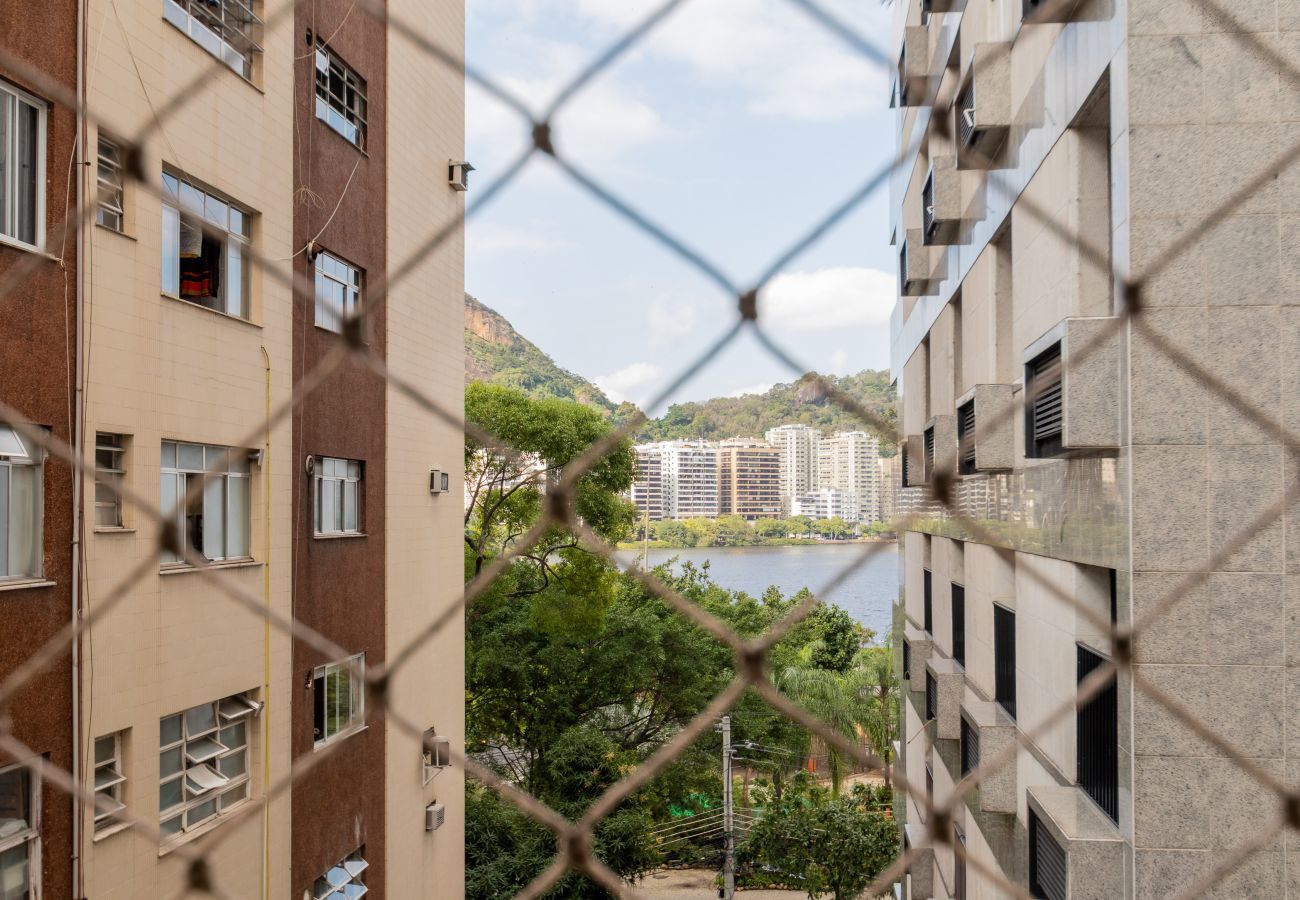 Aparthotel in Rio de Janeiro - Serrao405|Lindo Flat c/piscina e vista para Lagoa 