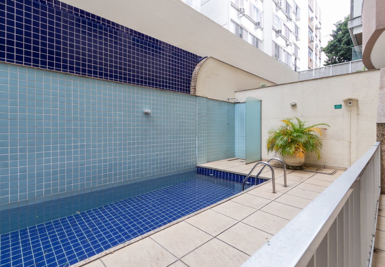 Aparthotel in Rio de Janeiro - Serrao405|Lindo Flat c/piscina e vista para Lagoa 