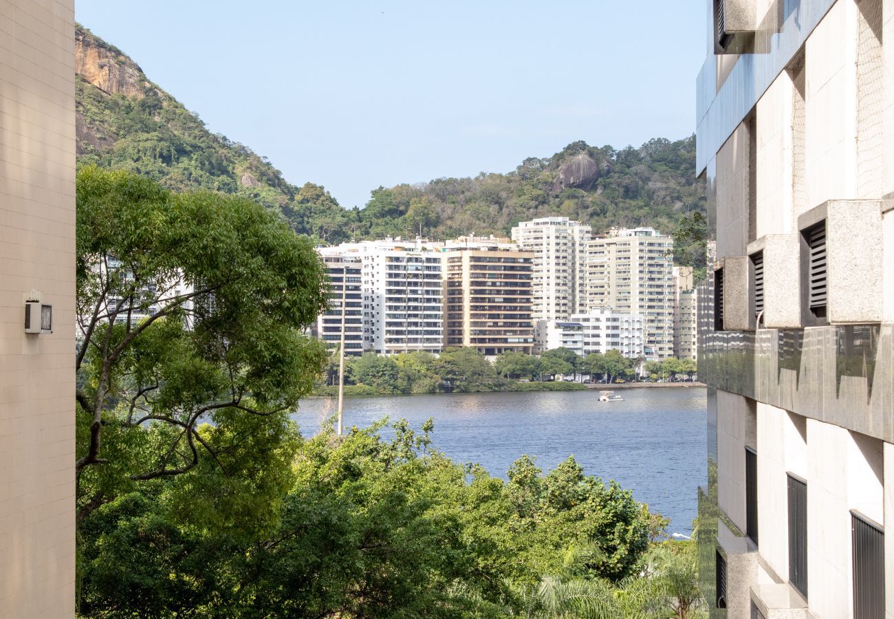 Aparthotel in Rio de Janeiro - Serrao405|Lindo Flat c/piscina e vista para Lagoa 