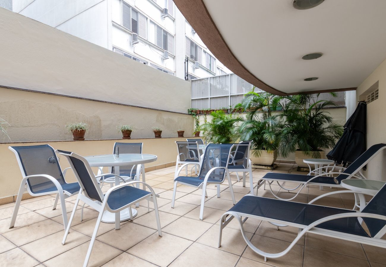 Aparthotel in Rio de Janeiro - Serrao405|Lindo Flat c/piscina e vista para Lagoa 