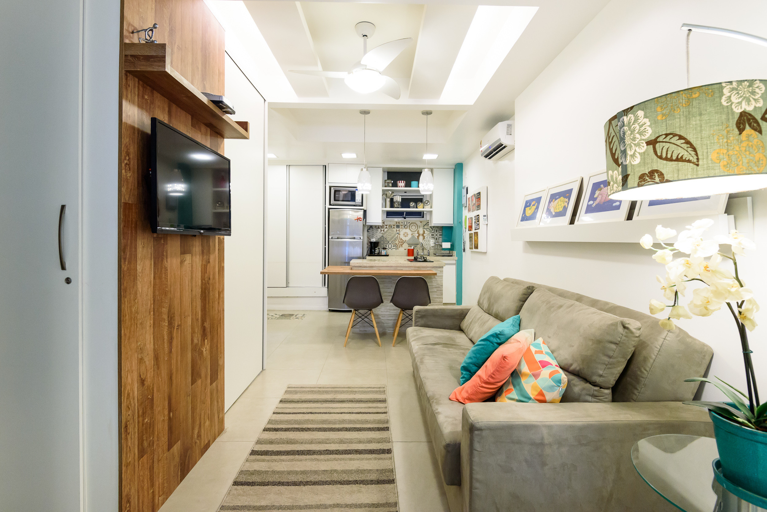 Apartamento en Rio de Janeiro - Vista lateral al mar, a 3min de la playa | PJ204
