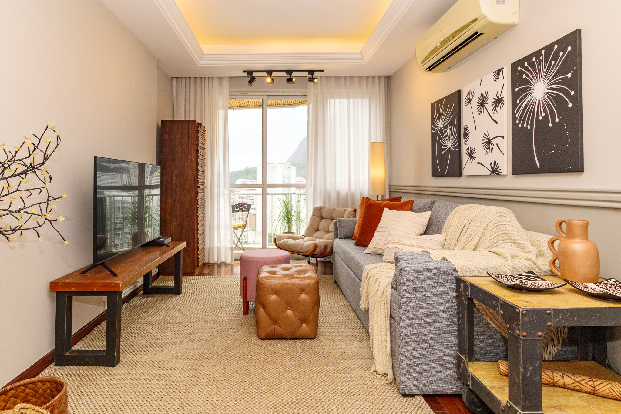 Apartamento en Rio de Janeiro - BERNA 1404 | 2 cómodas dorm con vista en Leblon