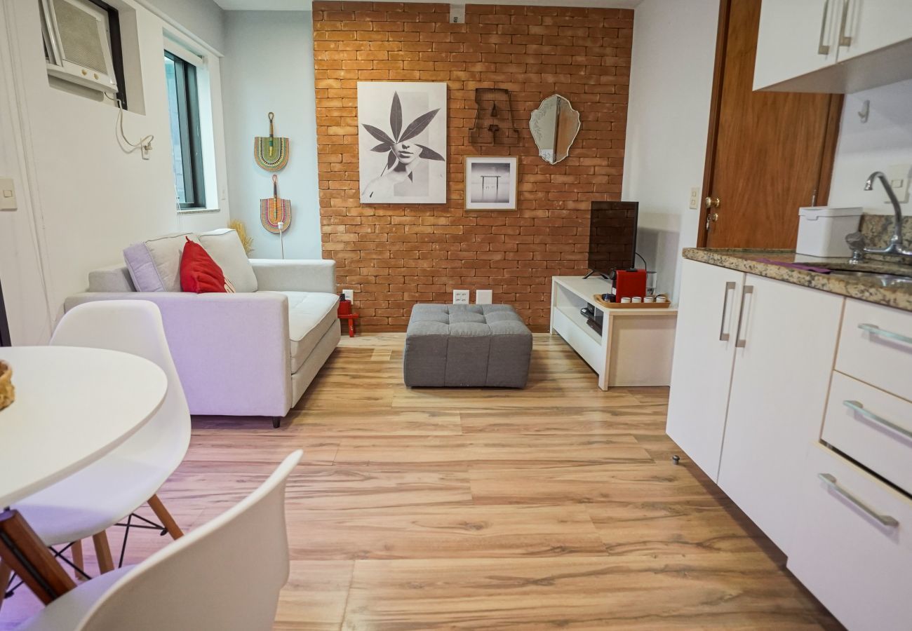 Apartahotel en Rio de Janeiro - MAR503.15| Flat on the block of Leblon beach