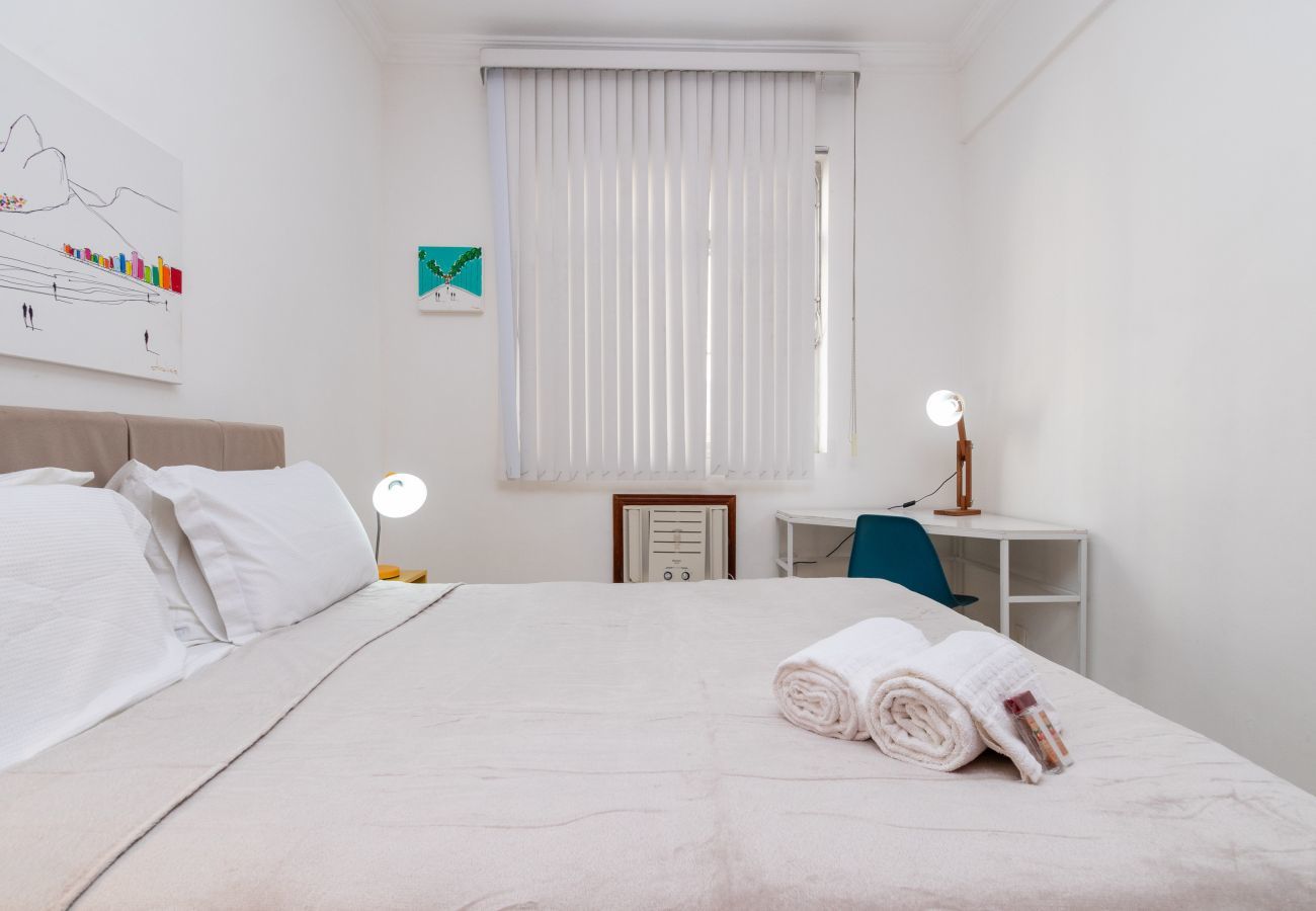 Apartamento en Rio de Janeiro - NS302|3 dorm en Copacabana a 3 minutos de la playa