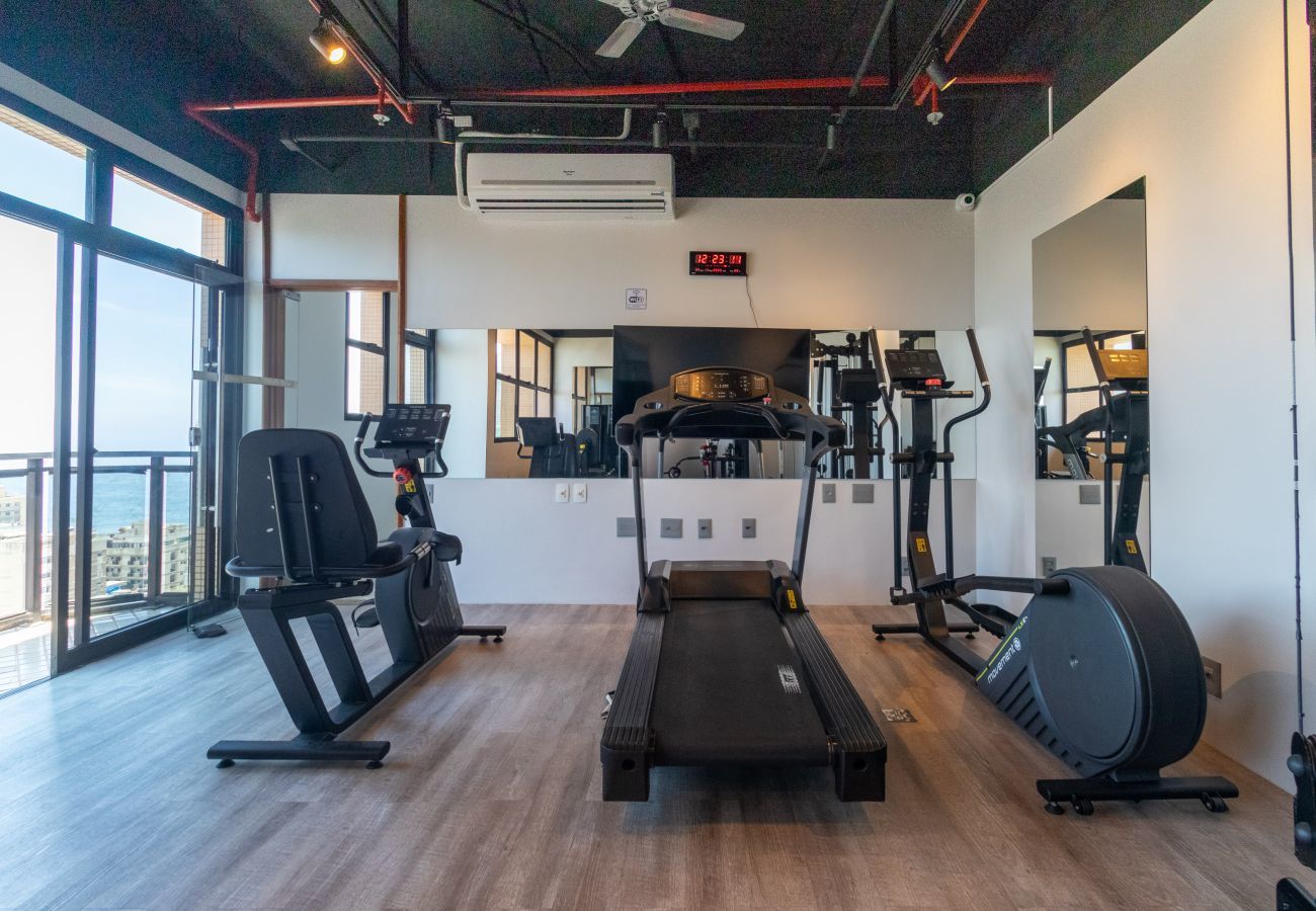 Apartahotel en Rio de Janeiro - Lira1704|Flat en Leblon, pileta, 2 min de la playa