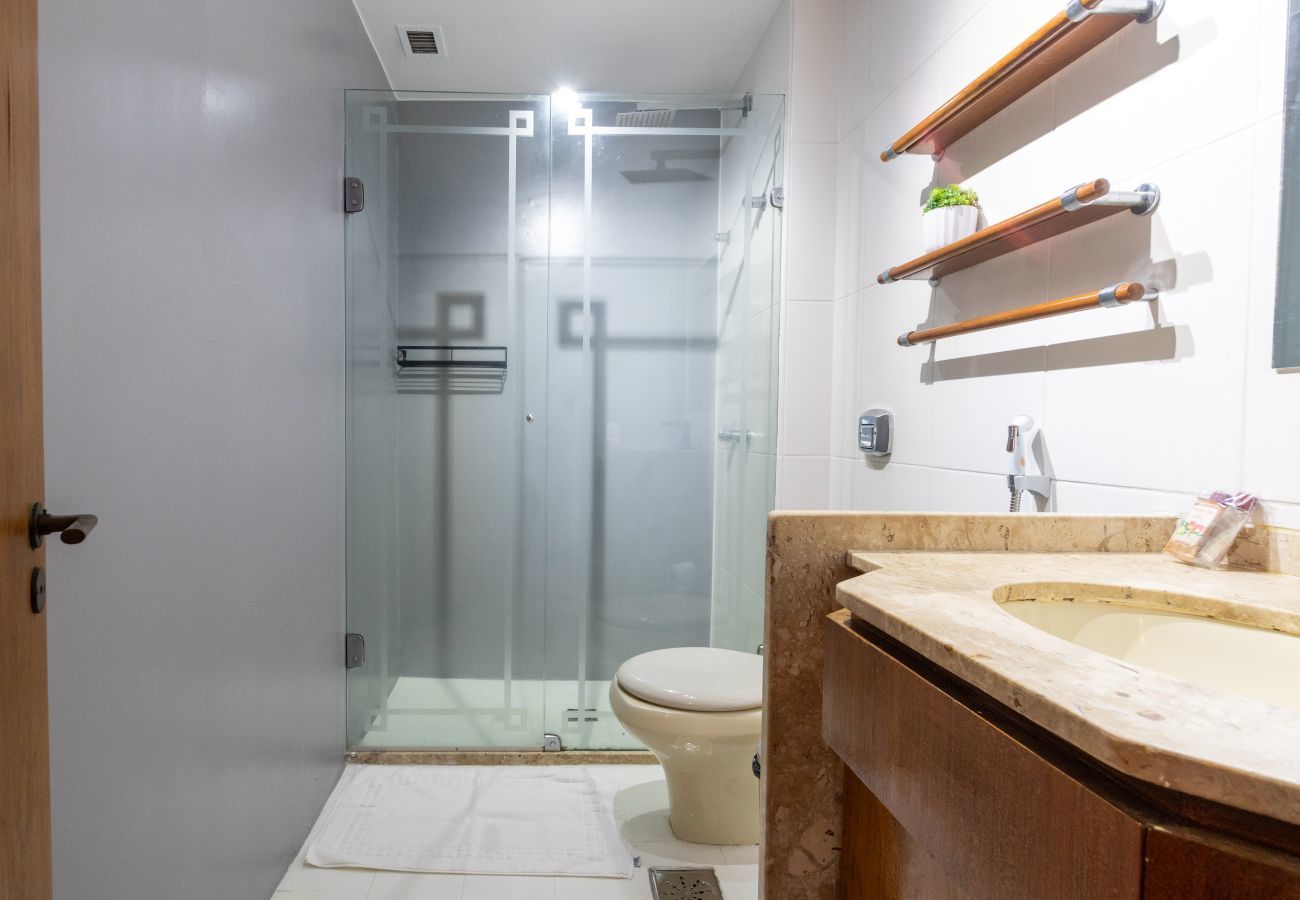 Apartahotel en Rio de Janeiro - Lira1704|Flat en Leblon, pileta, 2 min de la playa