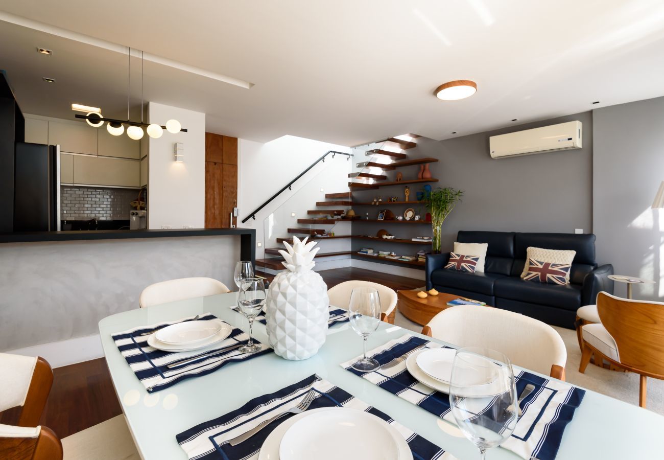 Apartamento en Rio de Janeiro - Ferreira 701|Precioso ático con vistas al Cristo