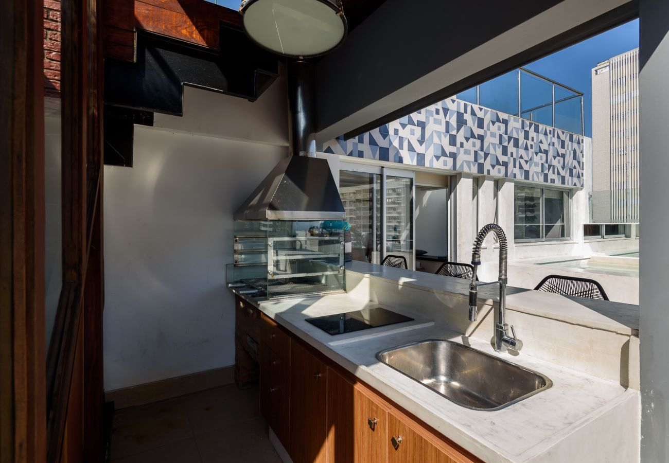 Apartamento en Rio de Janeiro - Ferreira 701|Precioso ático con vistas al Cristo