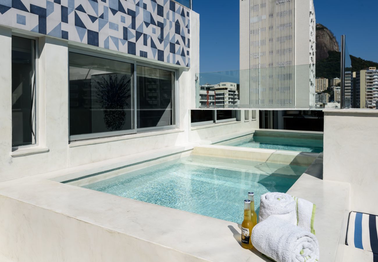 Apartamento en Rio de Janeiro - Ferreira 701|Precioso ático con vistas al Cristo