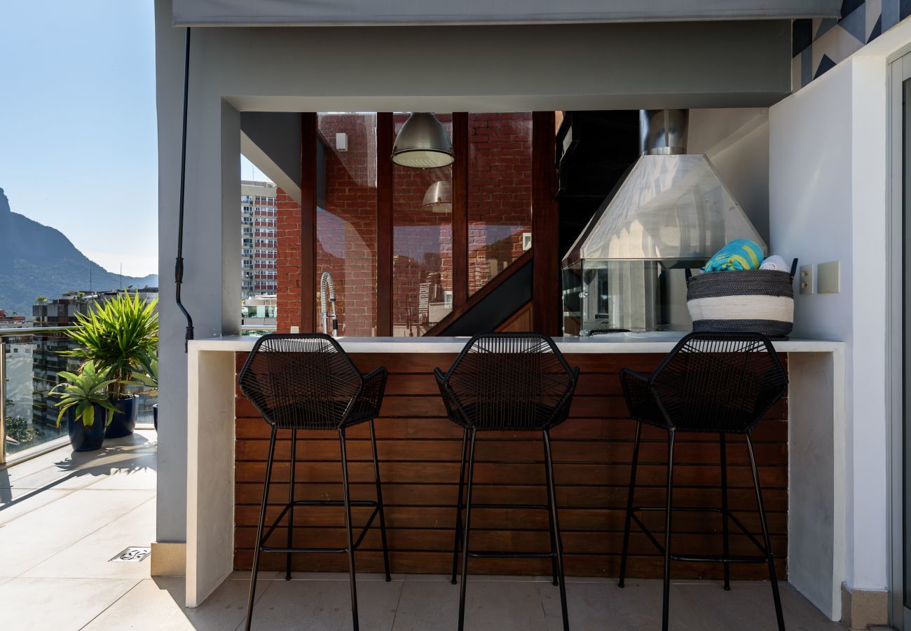 Apartamento en Rio de Janeiro - Ferreira 701|Precioso ático con vistas al Cristo