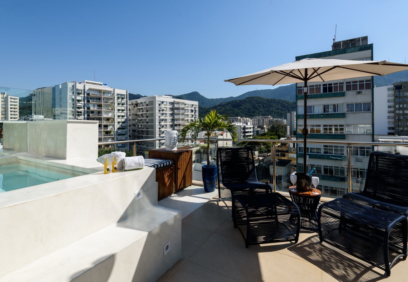 Apartamento en Rio de Janeiro - Ferreira 701|Precioso ático con vistas al Cristo