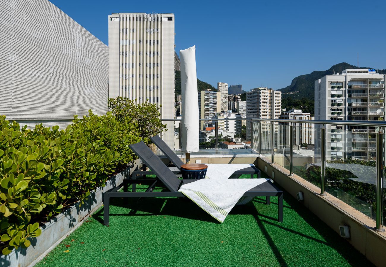 Apartamento en Rio de Janeiro - Ferreira 701|Precioso ático con vistas al Cristo