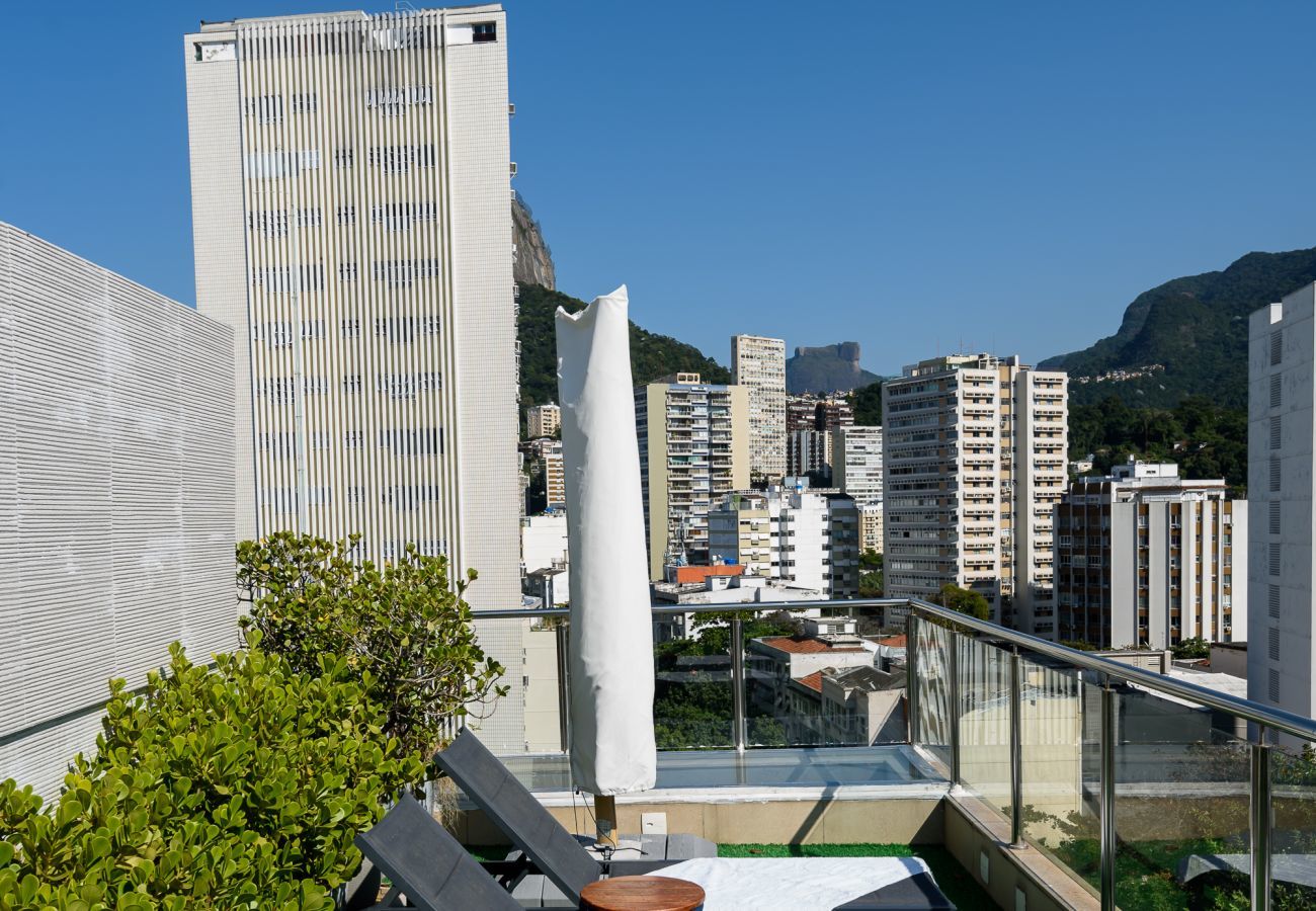 Apartamento en Rio de Janeiro - Ferreira 701|Precioso ático con vistas al Cristo