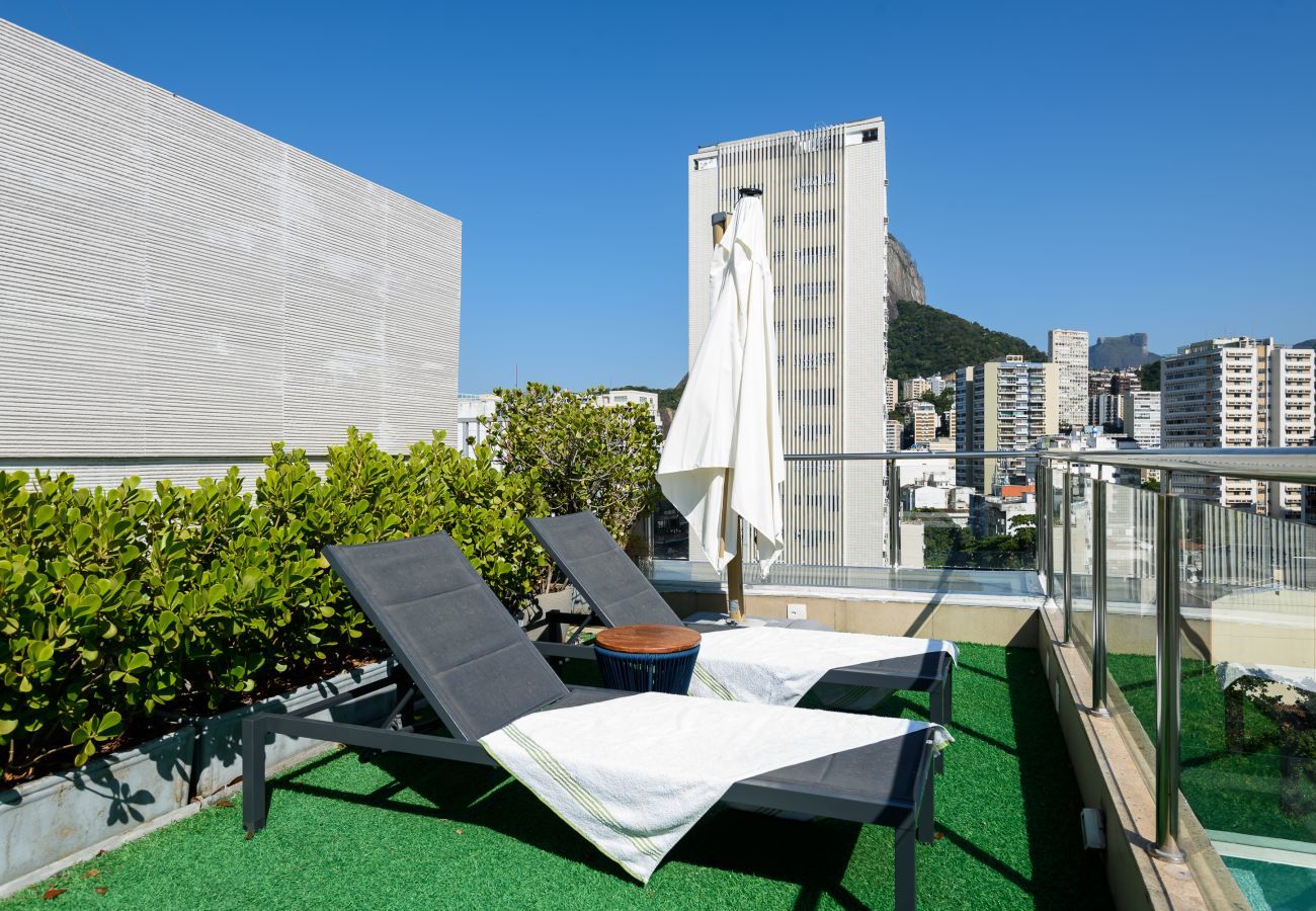 Apartamento en Rio de Janeiro - Ferreira 701|Precioso ático con vistas al Cristo