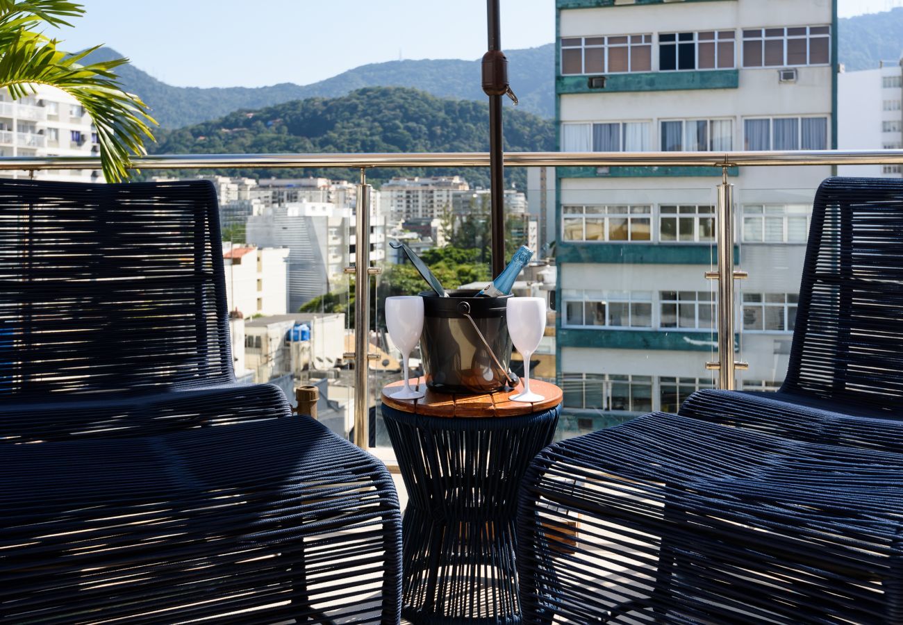 Apartamento en Rio de Janeiro - Ferreira 701|Precioso ático con vistas al Cristo