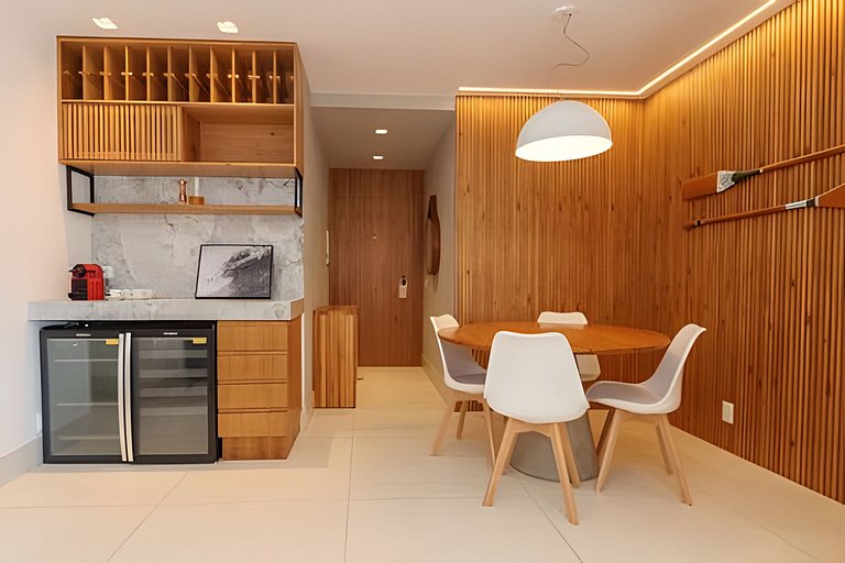 Prud803 | Apartamento a 1 min da praia de Ipanema