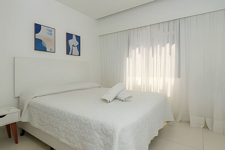 Prud803 | Apartamento a 1 min da praia de Ipanema