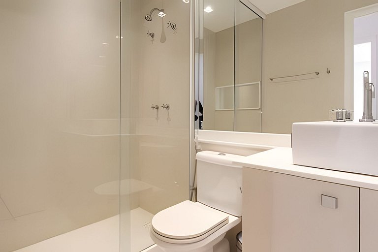 Prud803 | Apartamento a 1 min da praia de Ipanema