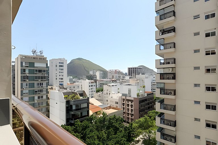 Prud803 | Apartamento a 1 min da praia de Ipanema