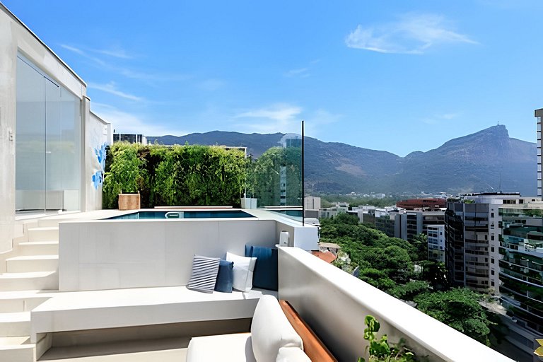 Fer702|Penthouse w/pool on Leblon trendiest street