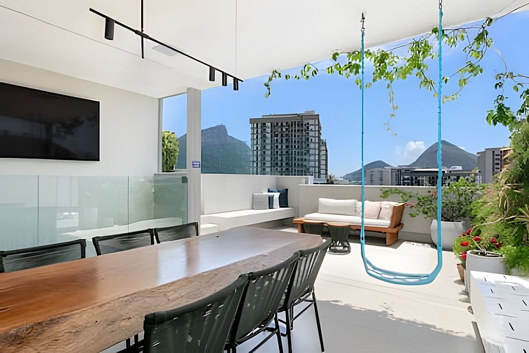 Fer702|Penthouse w/pool on Leblon trendiest street