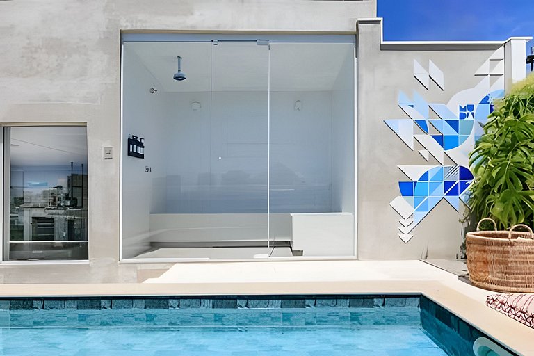 Fer702|Penthouse w/pool on Leblon trendiest street