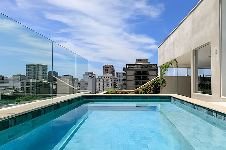 Fer702|Penthouse w/pool on Leblon trendiest street