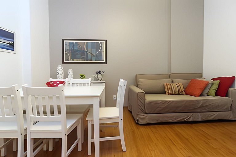 Brt401|Copacabana 2 rooms, 3 blocks from the beach