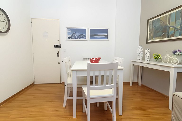 Brt401|Copacabana 2 rooms, 3 blocks from the beach