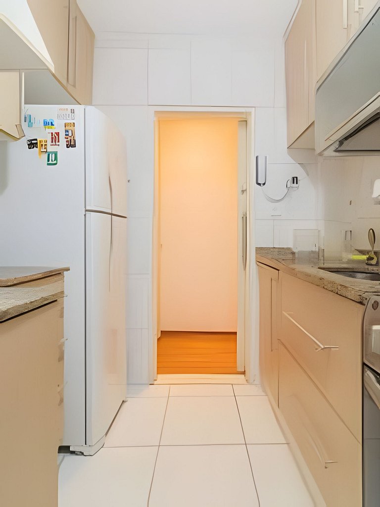 Brt401|Copacabana 2 rooms, 3 blocks from the beach